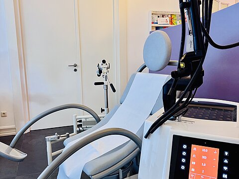 Laserbehandlungsstuhl